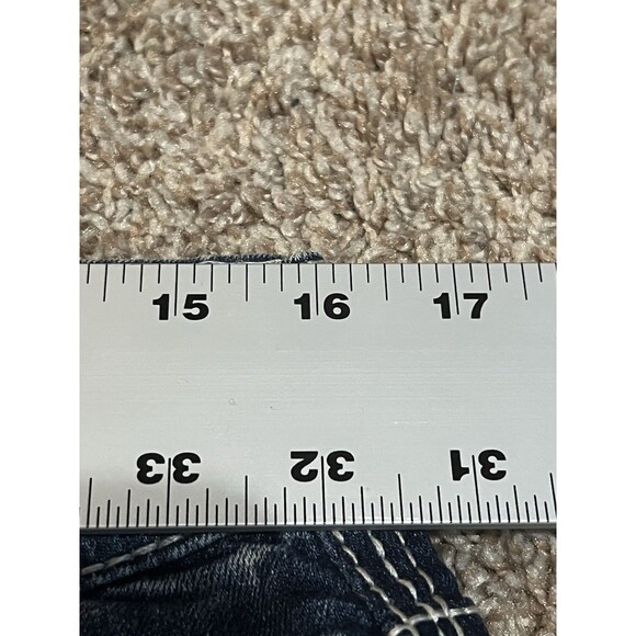 BKE Jeans Mens 32x29 Blue Denim Alec Straight Mid Rise Stretch Buckle - EUC - Picture 8 of 11